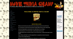 Desktop Screenshot of movietriviachamp.com